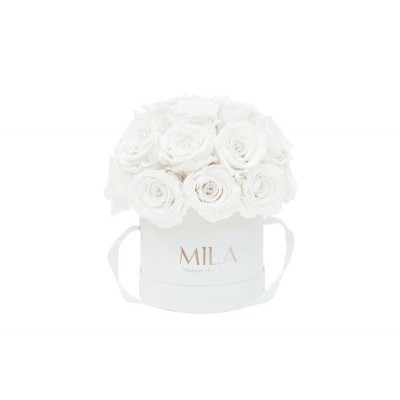 Produit Mila-Roses-02230 Mila Classique Small Dome Blanc Classique - Pure White