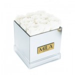  Mila-Roses-02243 Mila Acrylic Mirror - Pure White