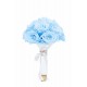 Mila Small Bridal Bouquet - Baby blue